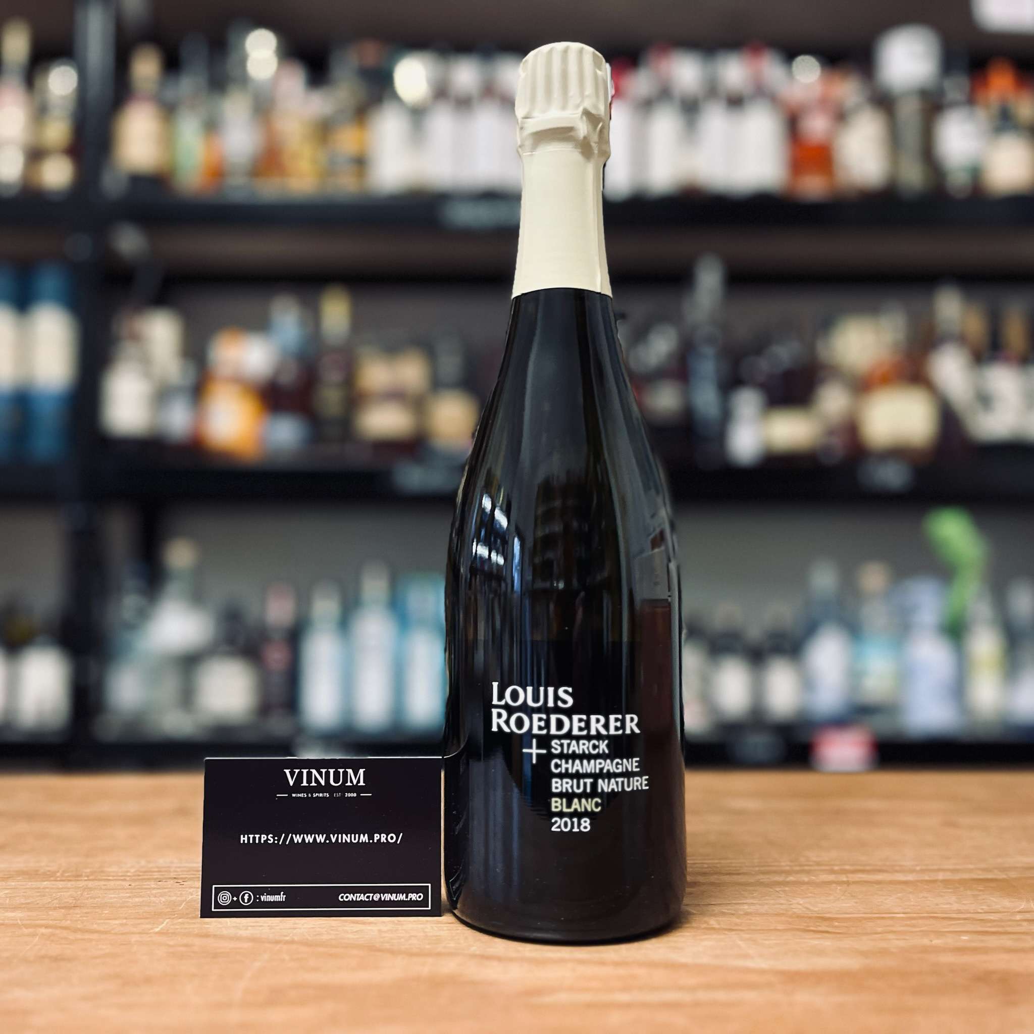 VINUM - Roederer Brut Nature Starck Blanc 2018