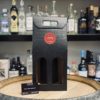 VINUM - Boîte 2 Bouteilles Noire
