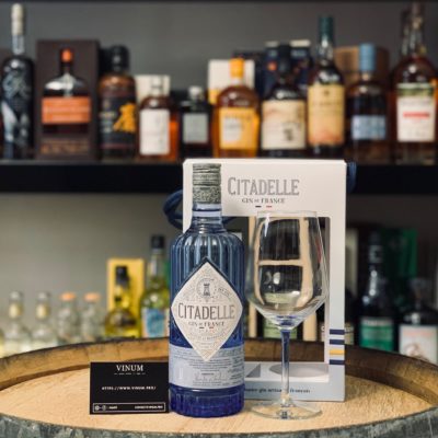 VINUM - Coffret Citadelle Gin + 1 verre