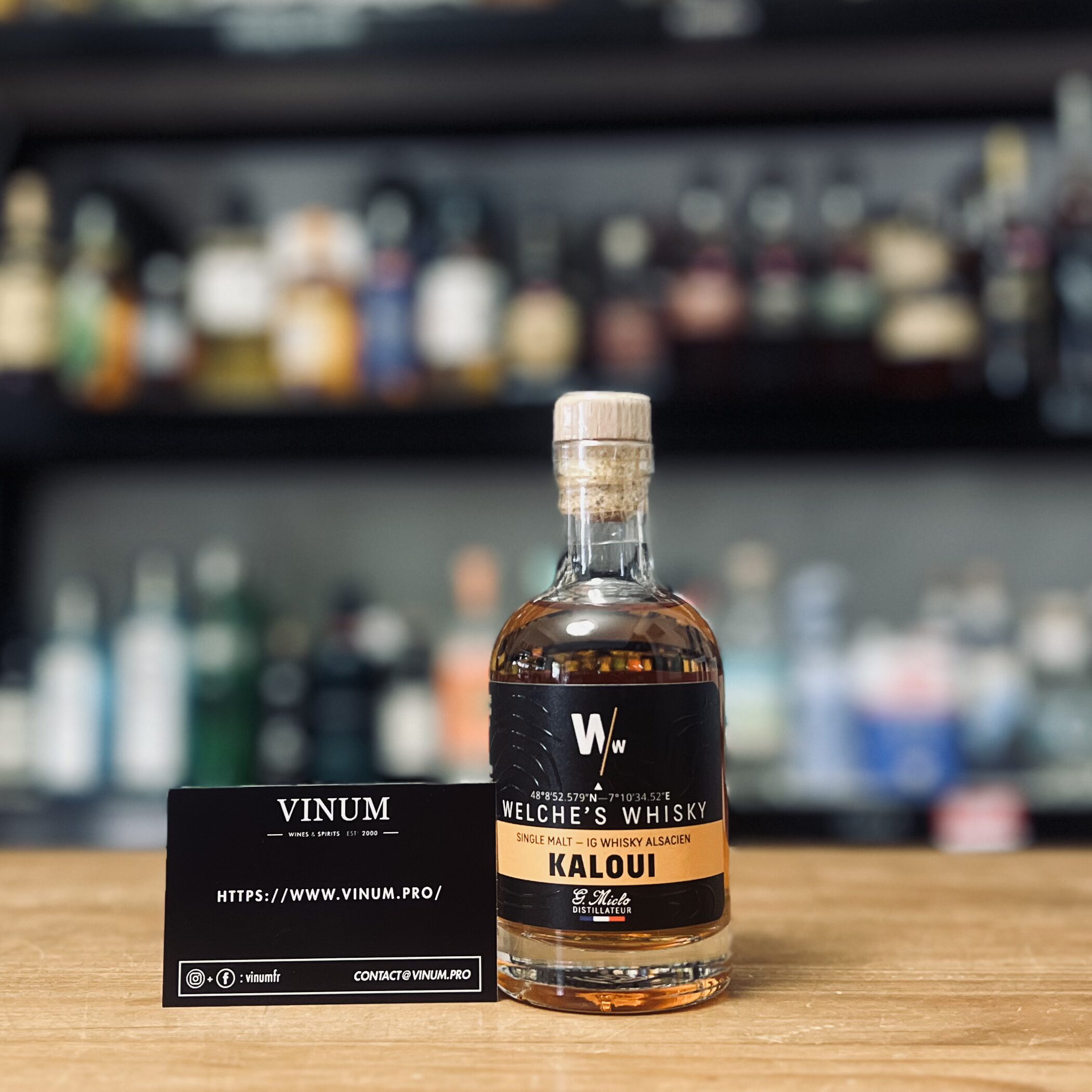 Single Malt Bourgogne Blanc Welche's Whisky Kaloui-VINUM
