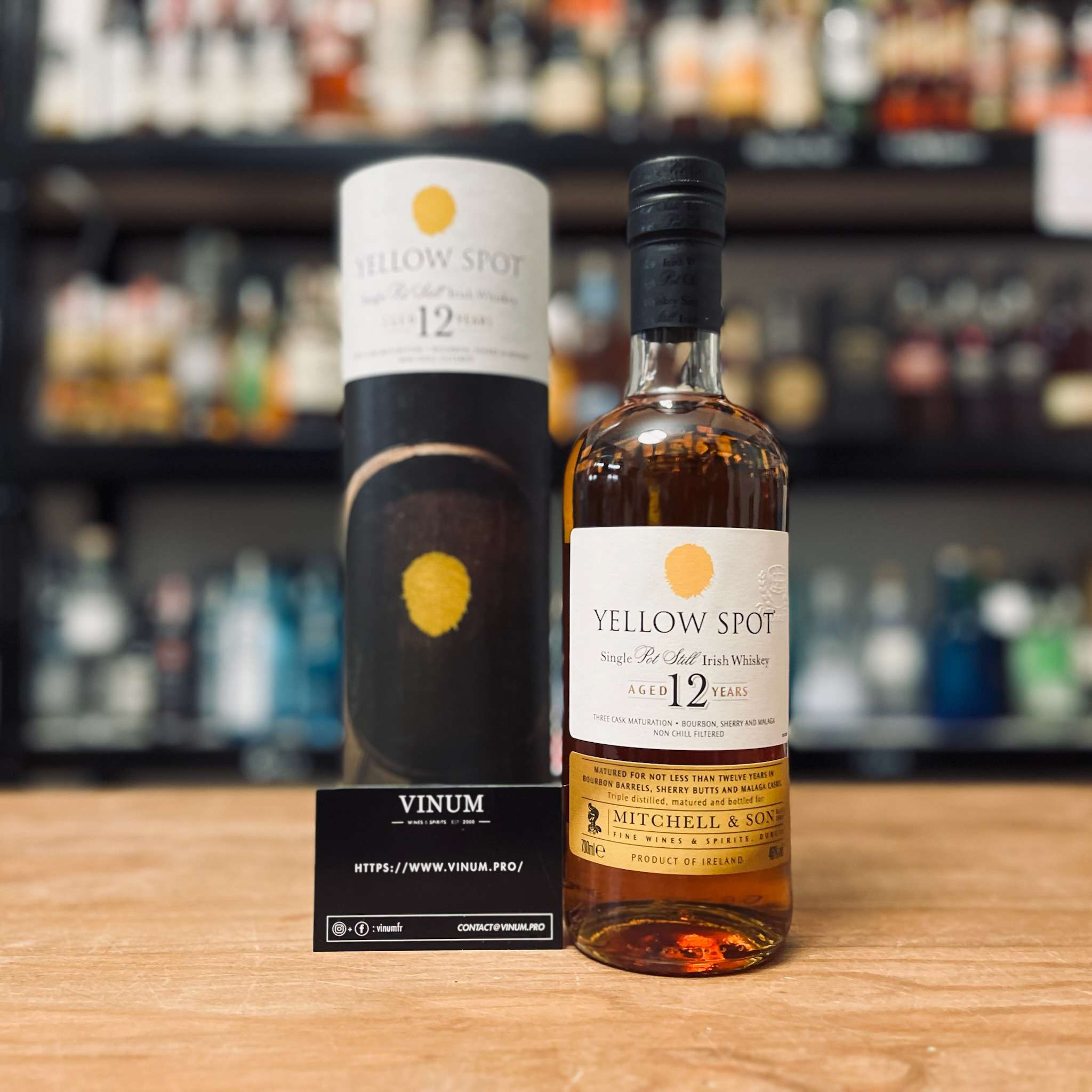 VINUM - Yellow Spot Single Pot Still 12 ans