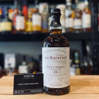 VINUM - Balvenie Single Barrel Sherry Cask 15 ans