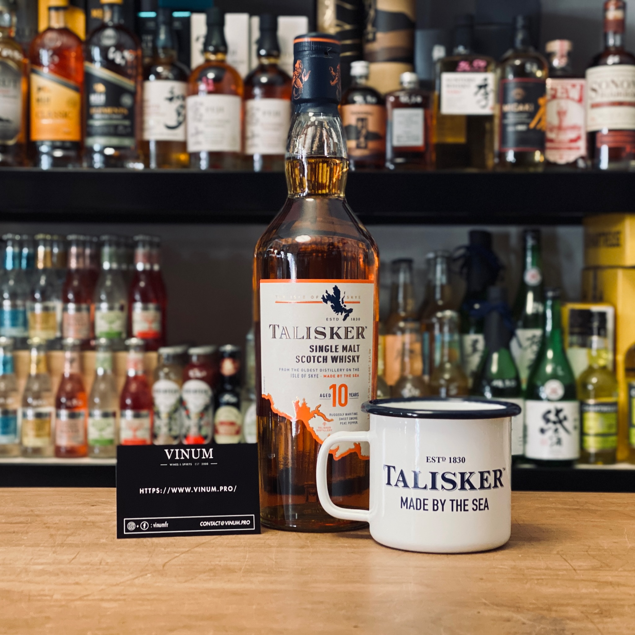 Coffret cadeau Whisky Talisker 10 ans + 1 mug - Talisker distillery