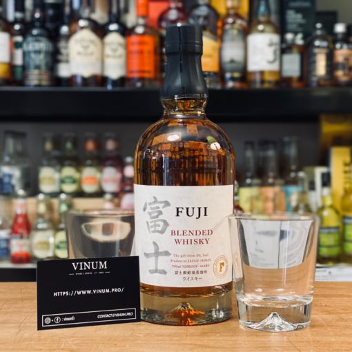 VINUM - Coffret Fuji Blended Whisky + 2 verres