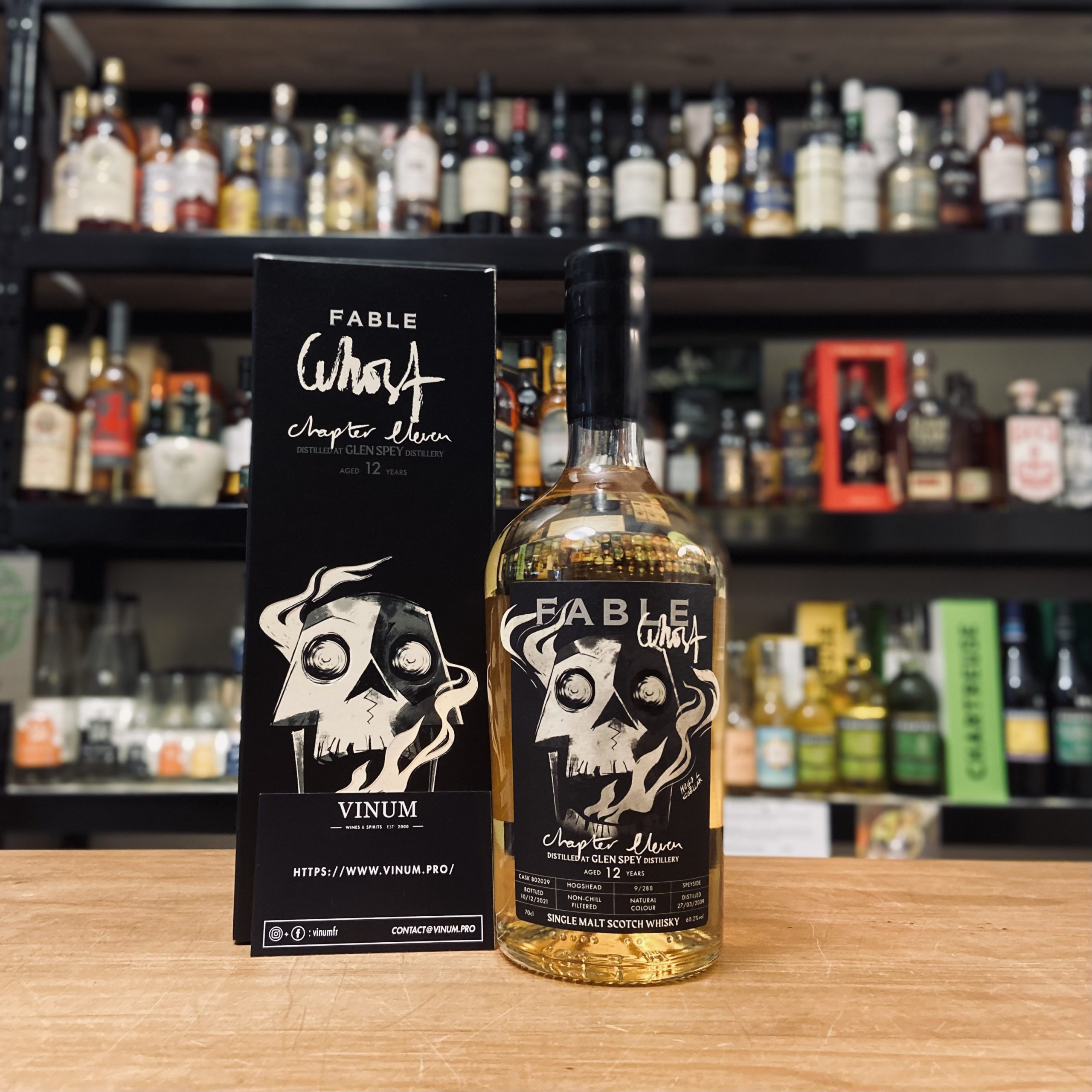 Fable Whisky Chapter 11 The Ghost Glen Spey 12 ans | VINUM | Vins