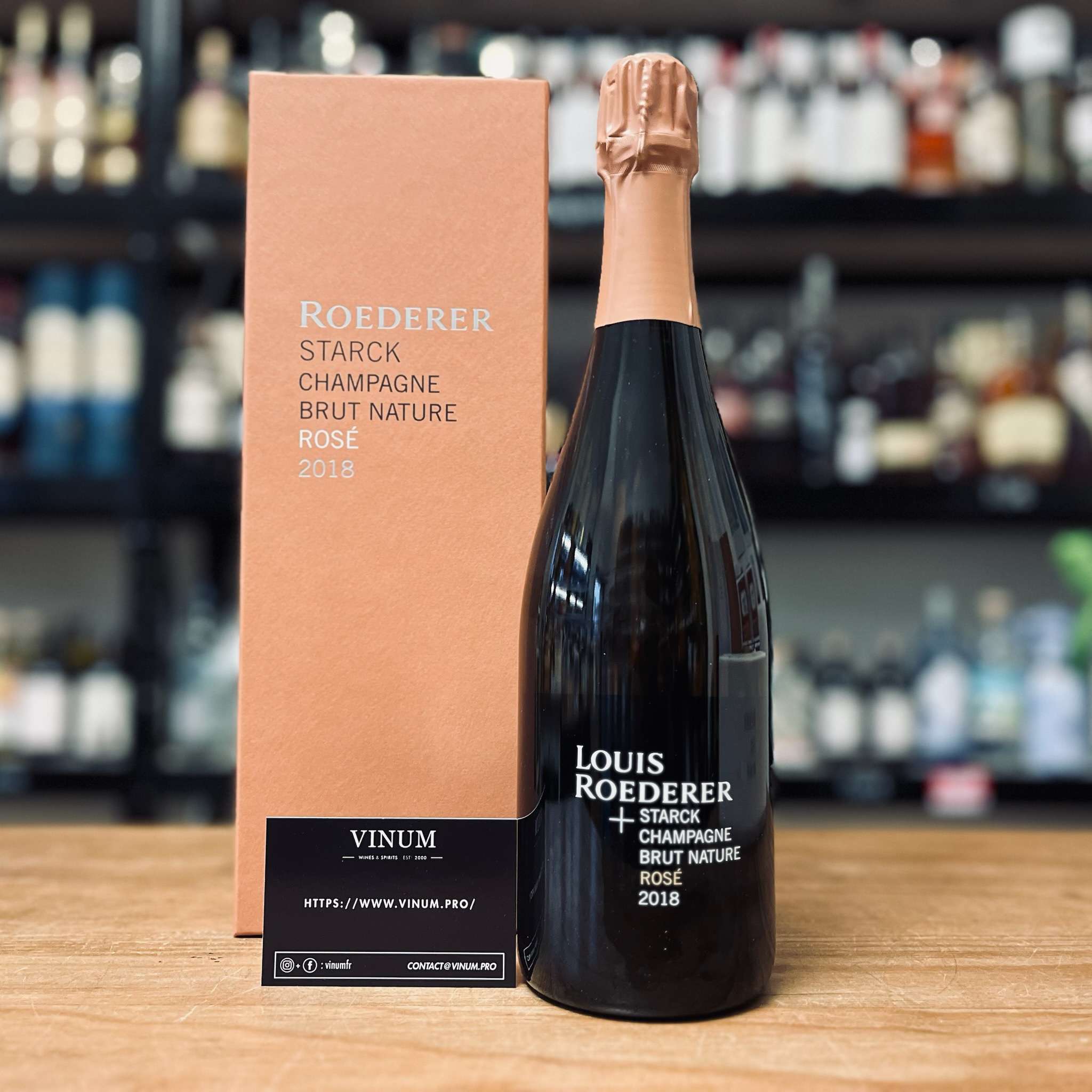 VINUM - Roederer Brut Nature Starck Rosé 2018