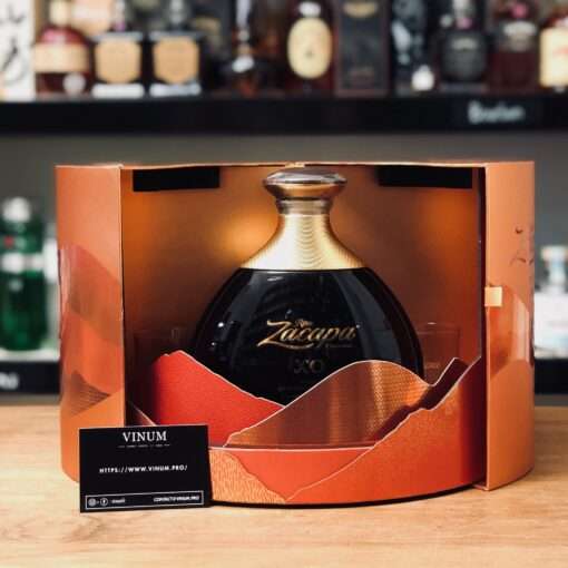 VINUM - Coffret Zacapa XO + 2 verres