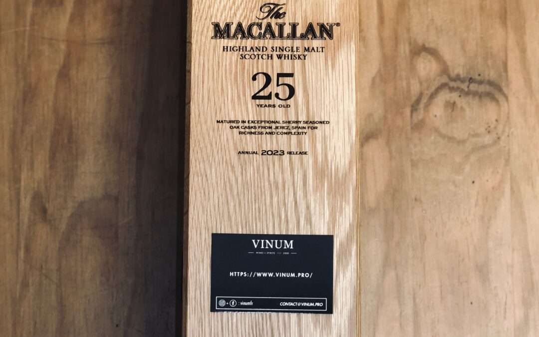 VINUM - The Macallan 25 ans Sherry Oak