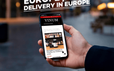 VINUM : Livraison offerte en Europe à partir de 300€ d’achats !