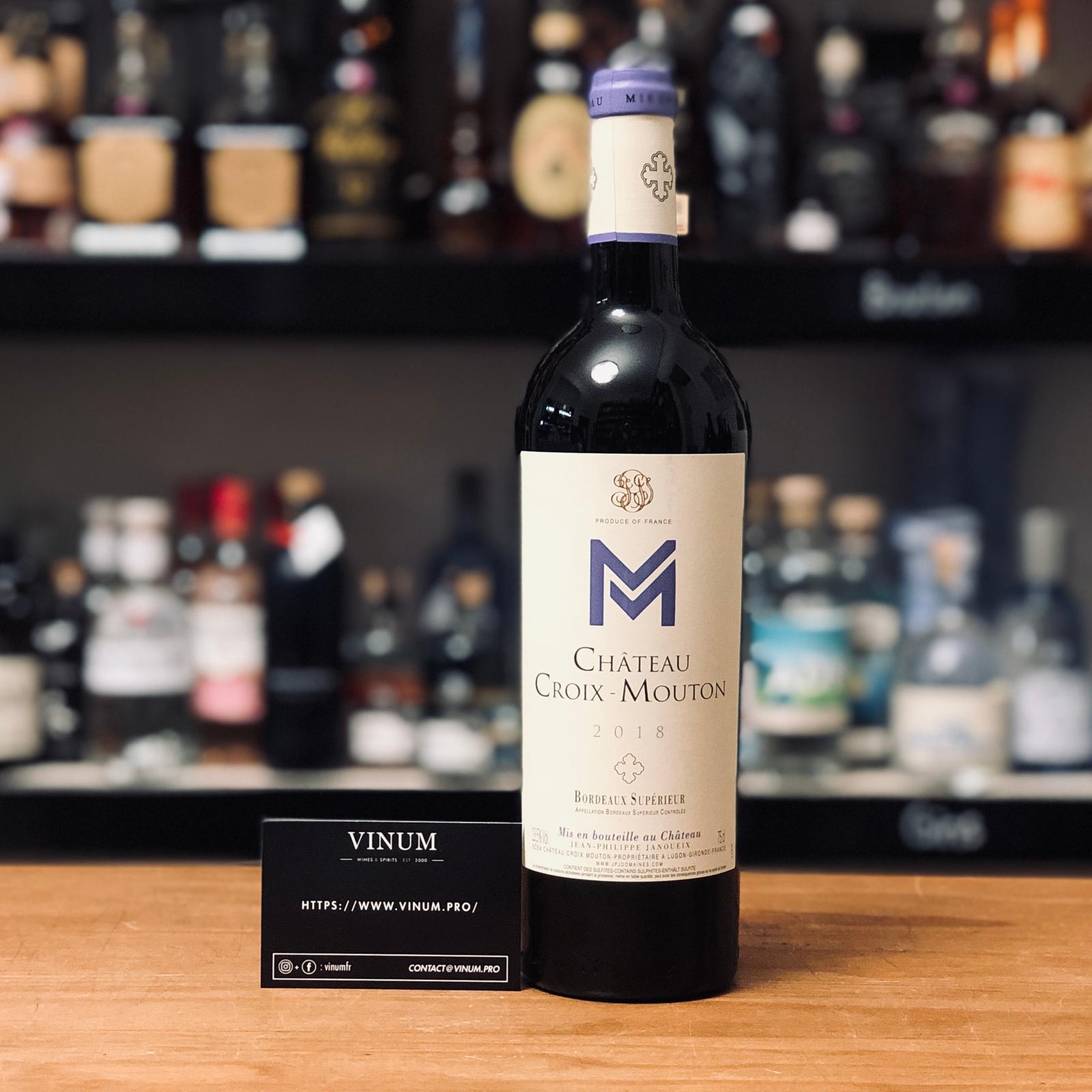 VINUM - Château Croix Mouton 2018