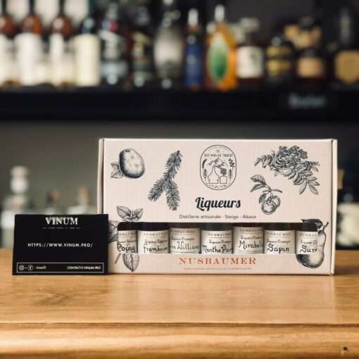 VINUM - Nusbaumer Assortiment de 7 Mignonnettes Liqueurs