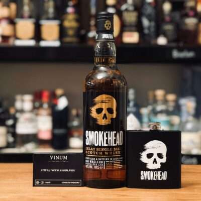 VINUM - Coffret Smokehead + 1 Flasque