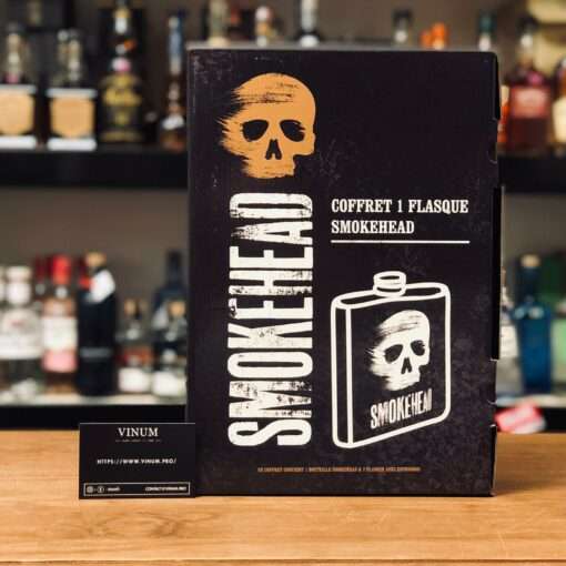 VINUM - Coffret Smokehead + 1 Flasque