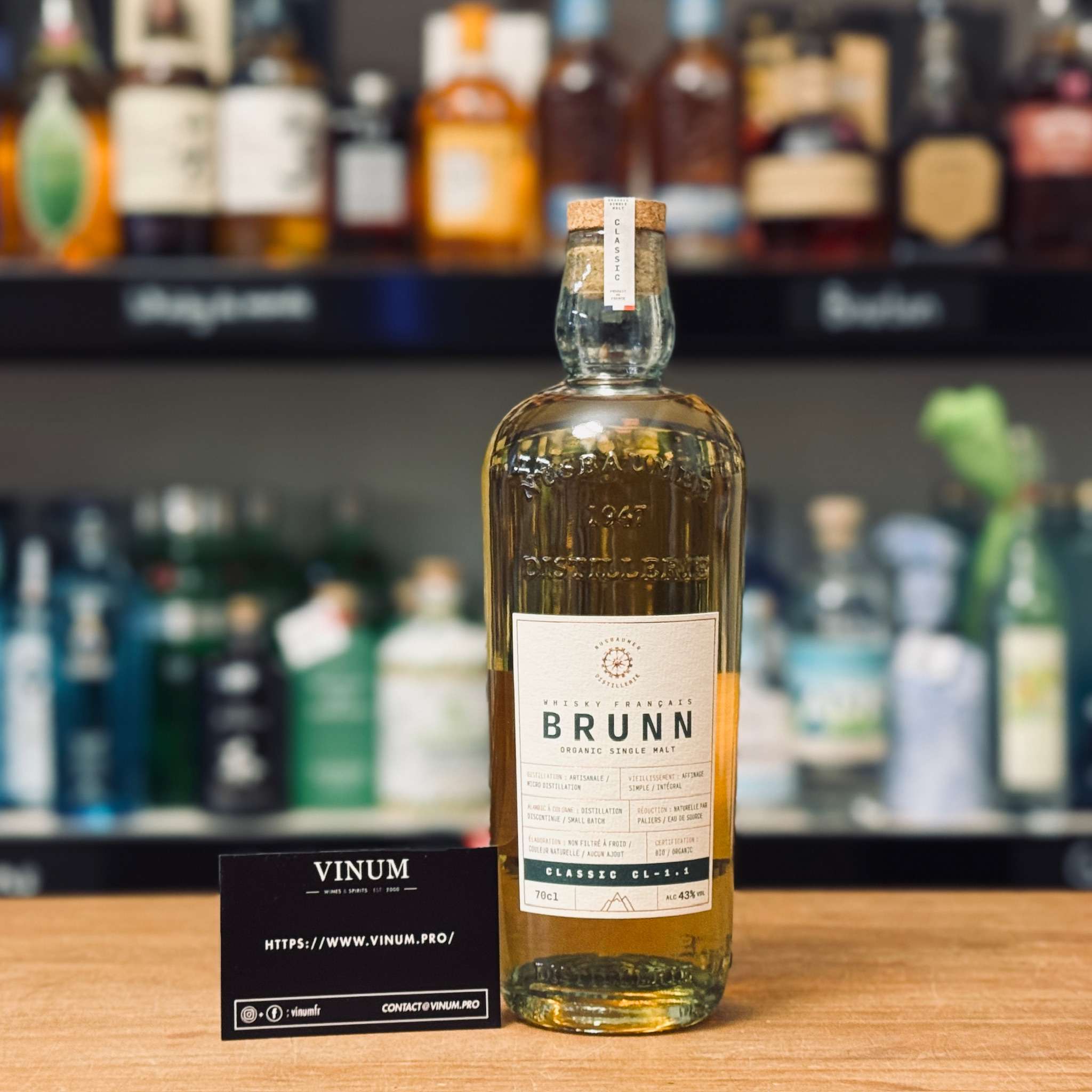 VINUM - Nusbaumer Whisky Brunn Classic Bio