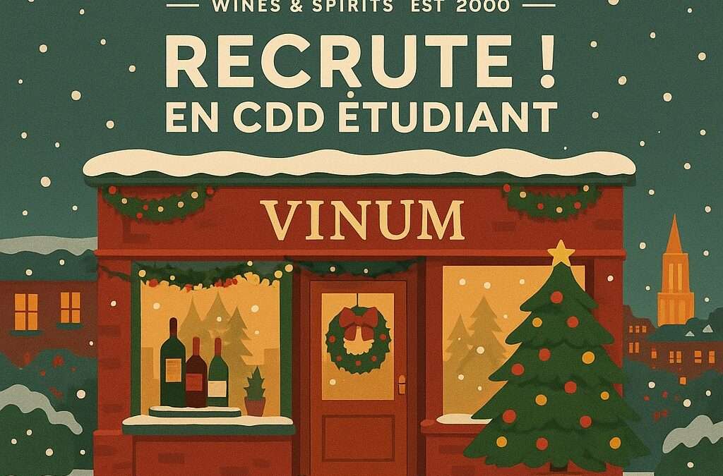 Rejoignez l’aventure VINUM cet hiver !