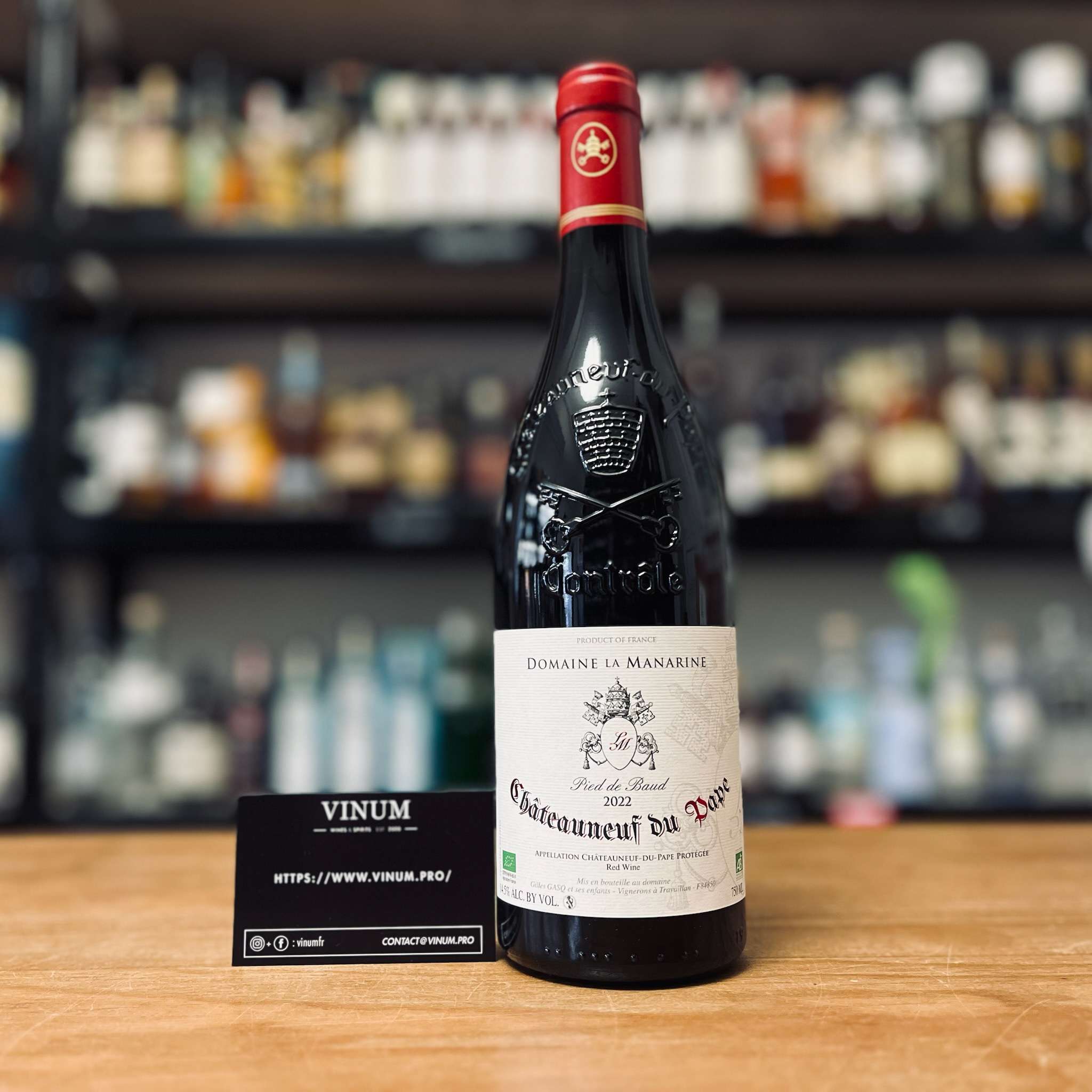 VINUM - La Manarine Châteauneuf du Pape Pied de Baud 2022