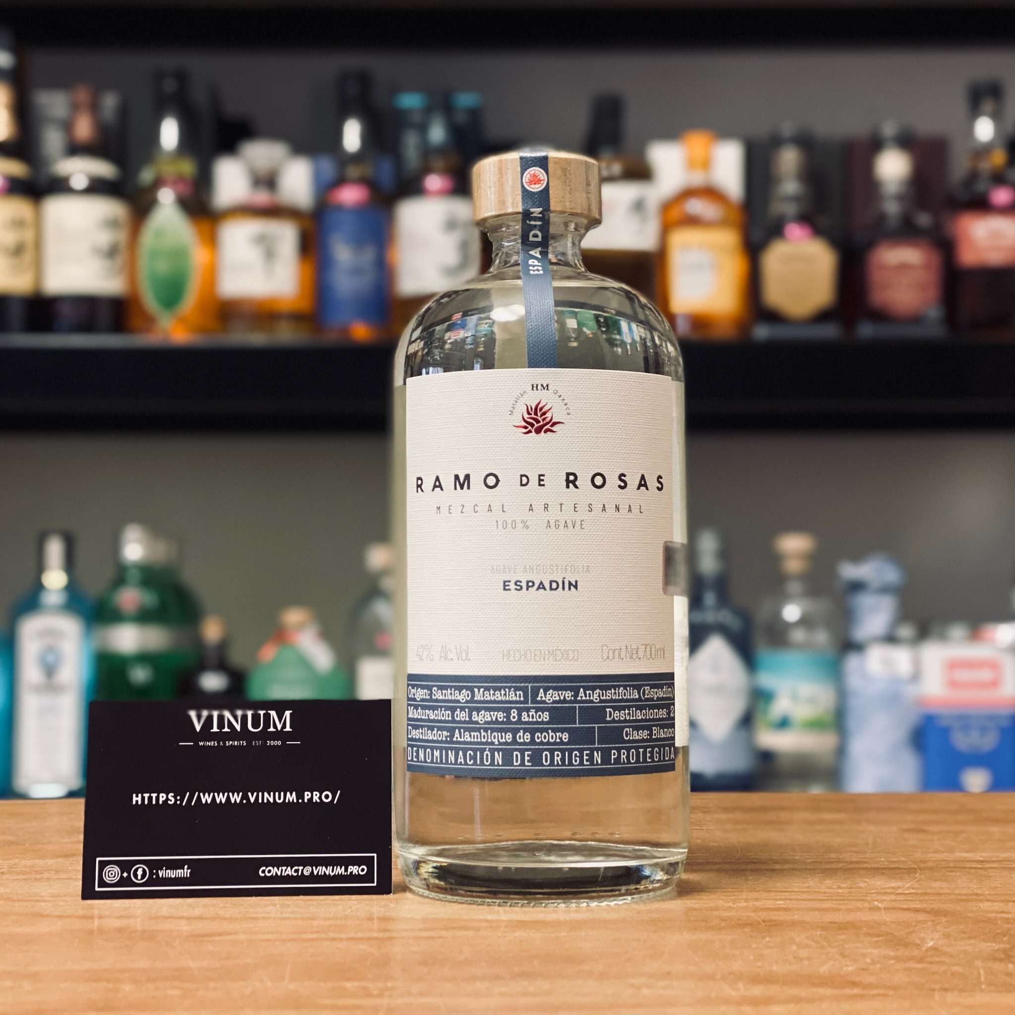 VINUM - Ramo De Rosas Mezcal Espadín Joven