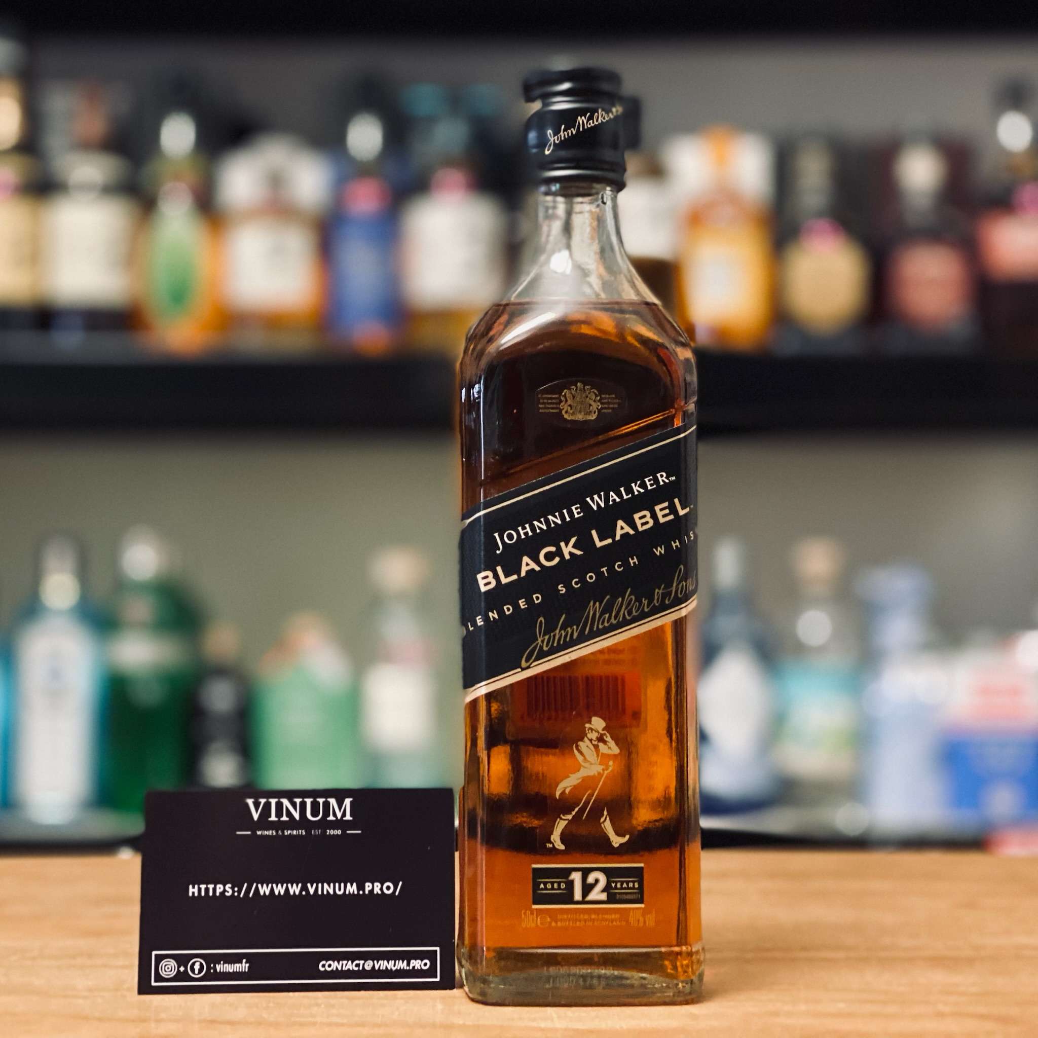 VINUM - Johnnie Walker Black Label 50cL